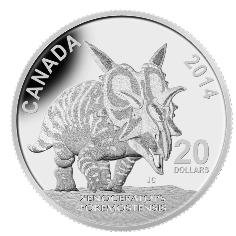 RCM Dinosaurs Of Canada Coins